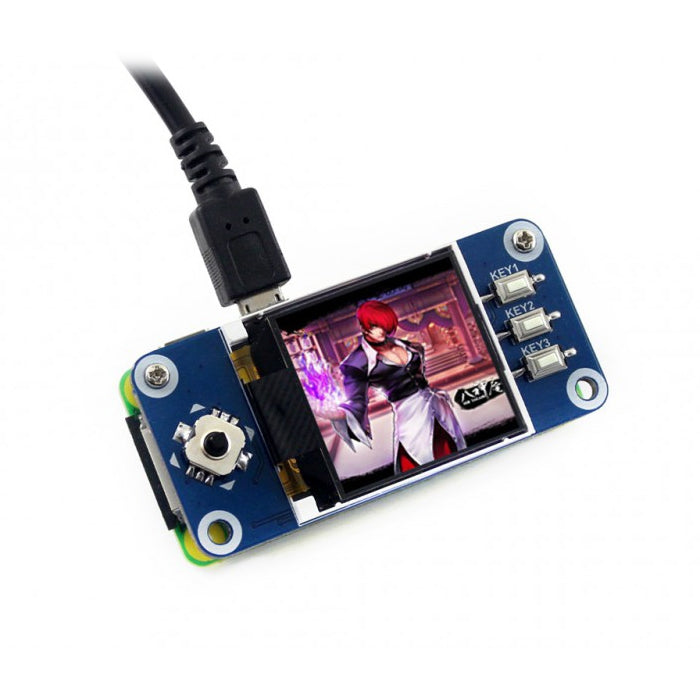 WAVESHARE 128x128 1.44inch LCD Display HAT for Raspberry Pi, 1.44inch LCD HAT