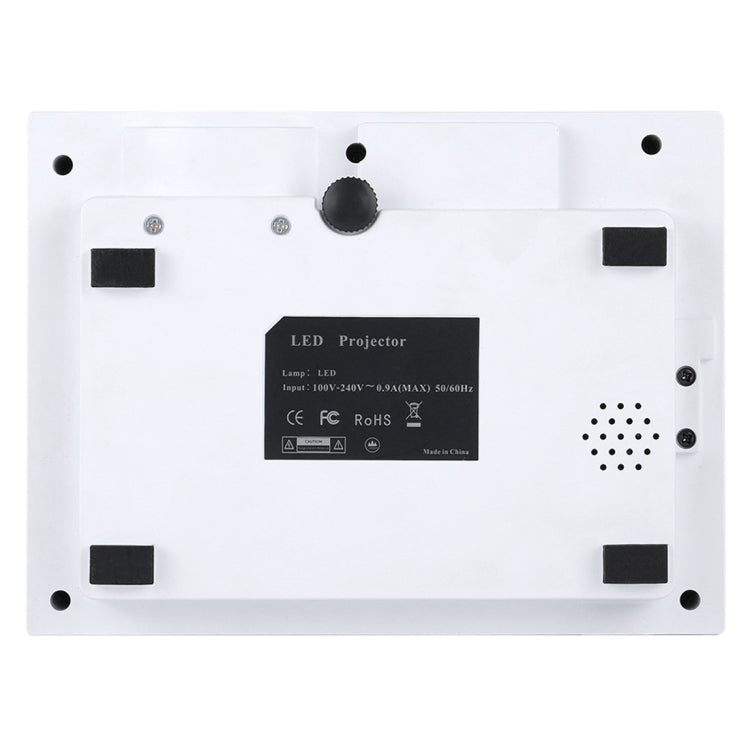 UC68 1200 Lumens HD 800 x 480 Digital LED Projector with Remote Control, Support USB / SD / VGA / HDMI