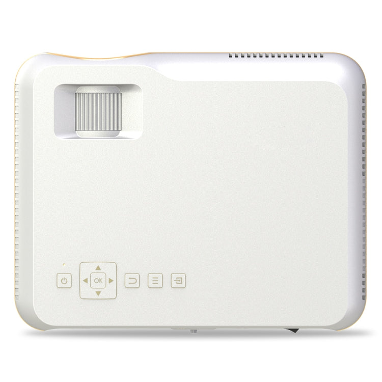 DH-A10 5.8 inch LCD Screen 4200 Lumens 1280 x 800P HD Smart Projector with Remote Control,Android 6.0 OS, Support WiFi, Bluetooth,HDMIx2, USBx2, VGA, AV IN/RCA, RJ45, LAN