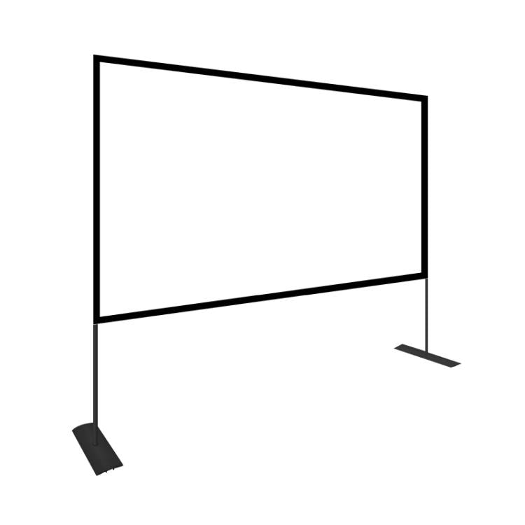 Outdoor Bracket Folding Polyester Projector Film Curtain, Size: 120 inch (16:9)