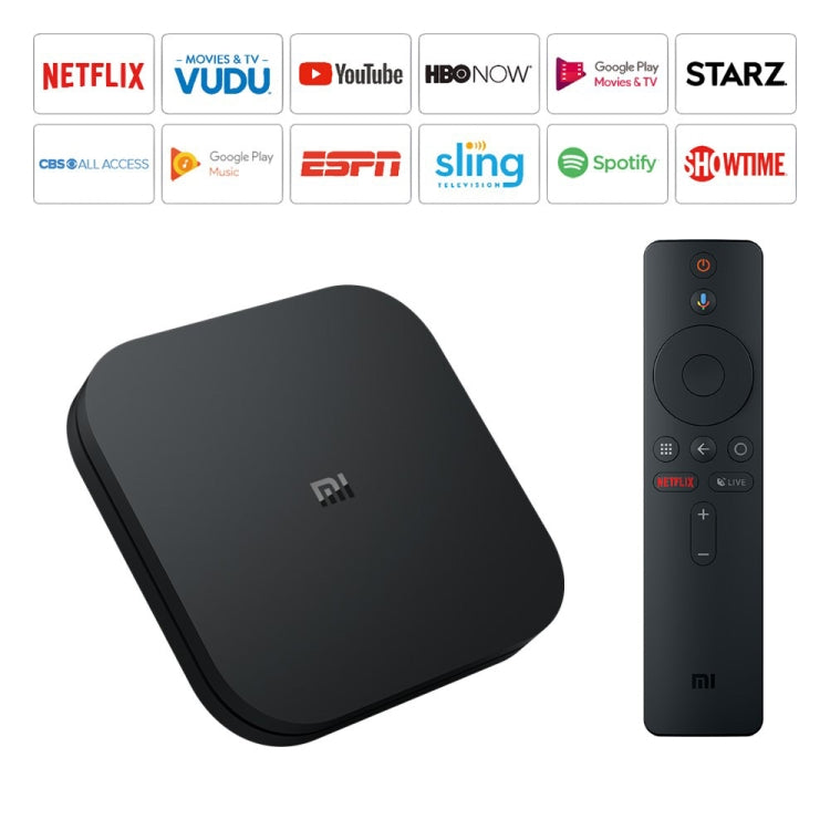 Xiaomi TV Box S 2nd Gen 4K HDR Google TV with Google Assistant Remote Streaming Media Player, Cortex-A55 Quad-core 64bit, 2GB+8GB, Google TV, EU Version, TV Box S 2nd Gen