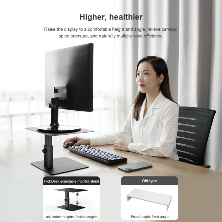 NILLKIN N6 Adjustabale Highdesk Laptop Monitor Stand Holder, EDA0011511, EDA0011511S