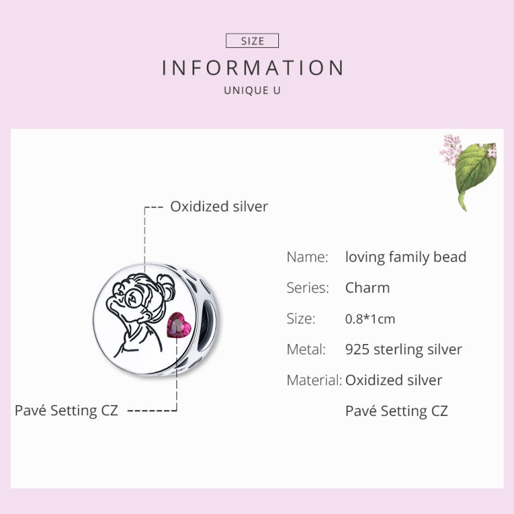 S925 Sterling Silver Letters Flowers Beads DIY Bracelet Necklace Accessories