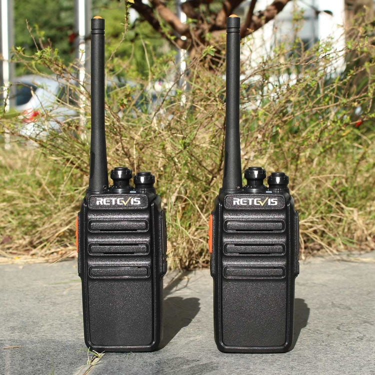 1 Pair RETEVIS RT24 EU Frequency PMR 446/400-470MHz 16CHS Two Way Radio Handheld Walkie Talkie, EU Plug