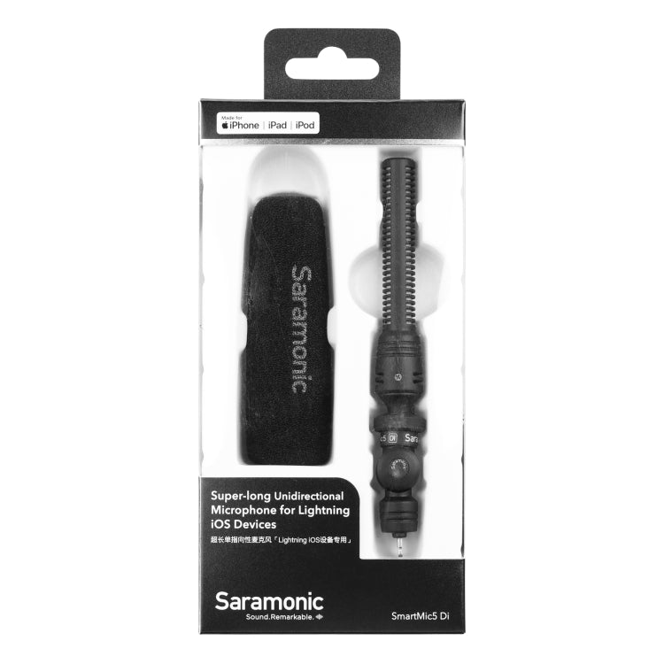 Saramonic SmartMic5 Di Super-long Unidirectional Microphone for 8 Pin Interface Devices