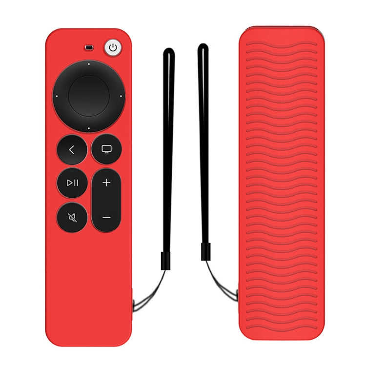 Silicone Protective Case Cover For Apple TV 4K 4th Siri Remote Controller