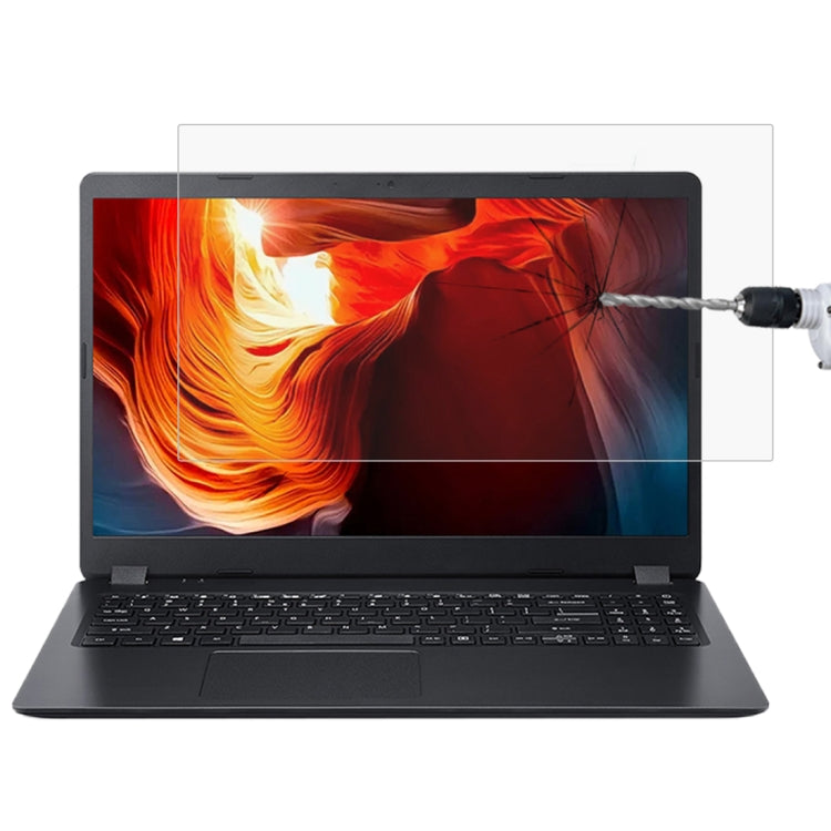 Laptop Screen HD Tempered Glass Protective Film, For Acer ConceptD 3 15.6 inch, For Acer ConceptD 7 Ezel 15.6 inch, For Acer EX215-51-50YZ 15.6 inch, For Acer EX215-51-5826 15.6 inch, For Acer EX215-51G-56GA 15.6 inch, For Acer EX215-51G-550A 15.6 inch...