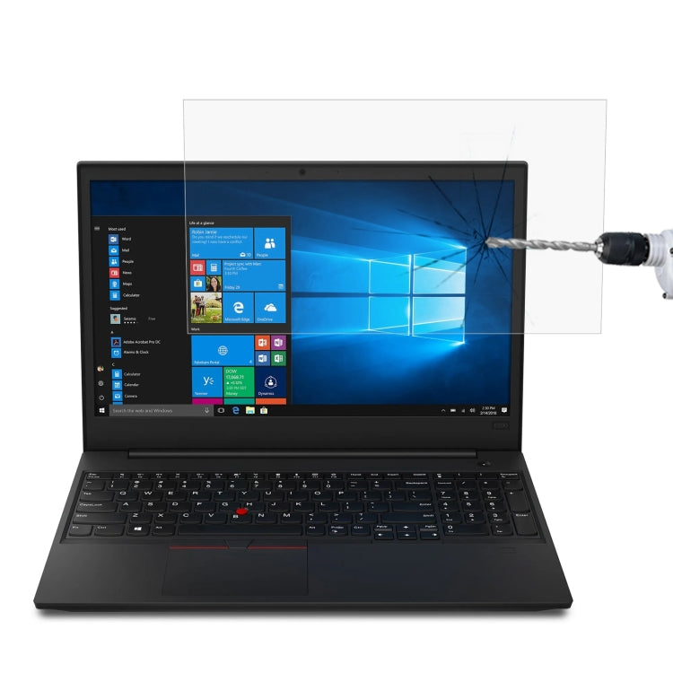 Laptop Screen HD Tempered Glass Protective Film, For ThinkPad E15 15.6 inch, For ThinkPad E590 15.6 inch, For ThinkPad E595 15.6 inch, For ThinkPad L15 15.6 inch, For ThinkPad L590 15.6 inch, For ThinkPad P15s 15.6 inch, For ThinkPad P15v 15.6 inch    ...