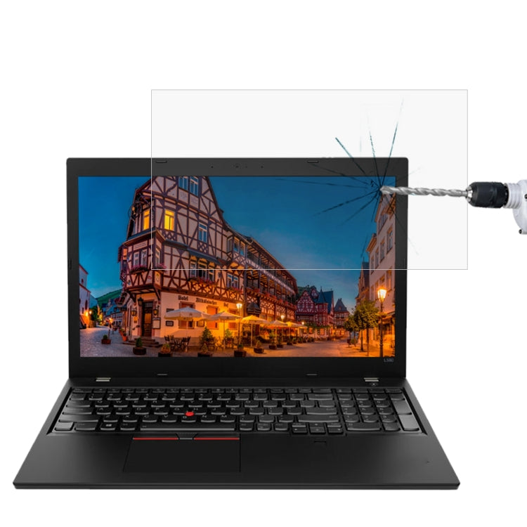 Laptop Screen HD Tempered Glass Protective Film, For ThinkPad E15 15.6 inch, For ThinkPad E590 15.6 inch, For ThinkPad E595 15.6 inch, For ThinkPad L15 15.6 inch, For ThinkPad L590 15.6 inch, For ThinkPad P15s 15.6 inch, For ThinkPad P15v 15.6 inch    ...