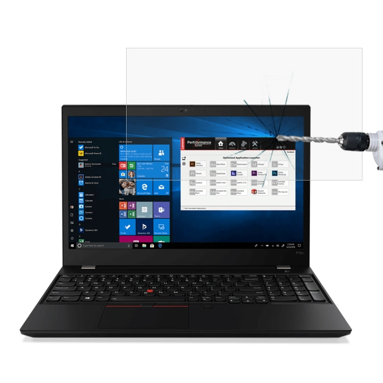 Laptop Screen HD Tempered Glass Protective Film, For ThinkPad E15 15.6 inch, For ThinkPad E590 15.6 inch, For ThinkPad E595 15.6 inch, For ThinkPad L15 15.6 inch, For ThinkPad L590 15.6 inch, For ThinkPad P15s 15.6 inch, For ThinkPad P15v 15.6 inch    ...