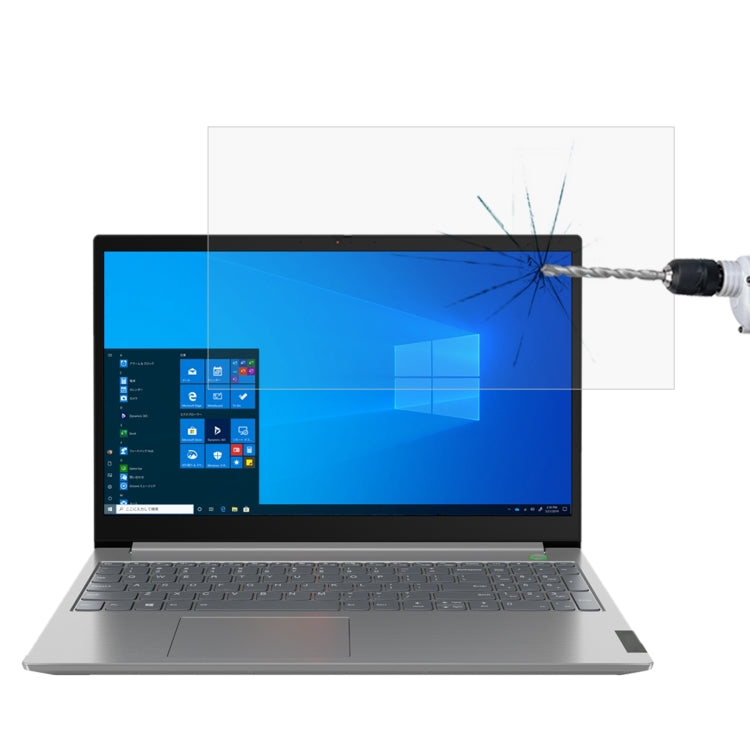 Laptop Screen HD Tempered Glass Protective Film, For ThinkPad E15 15.6 inch, For ThinkPad E590 15.6 inch, For ThinkPad E595 15.6 inch, For ThinkPad L15 15.6 inch, For ThinkPad L590 15.6 inch, For ThinkPad P15s 15.6 inch, For ThinkPad P15v 15.6 inch    ...