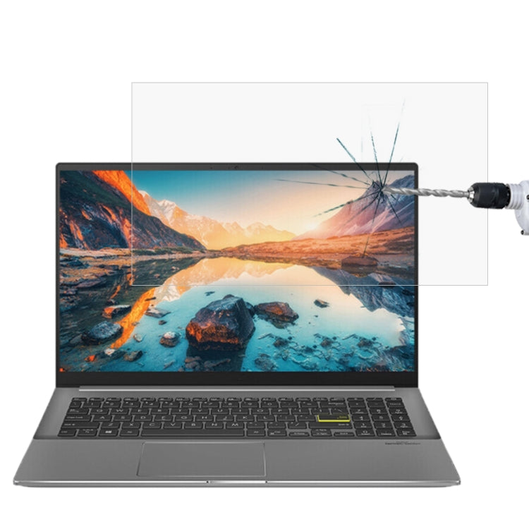 Laptop Screen HD Tempered Glass Protective Film, For Asus FL8700 15.6 inch, For Asus Mars15 15.6 inch, For Asus ProArt G15 15.6 inch, For Asus PX554FB8145 15.6 inch, For Asus PX574FB8265 15.6 inch, For Asus V5000FB8265 15.6 inch                        ...