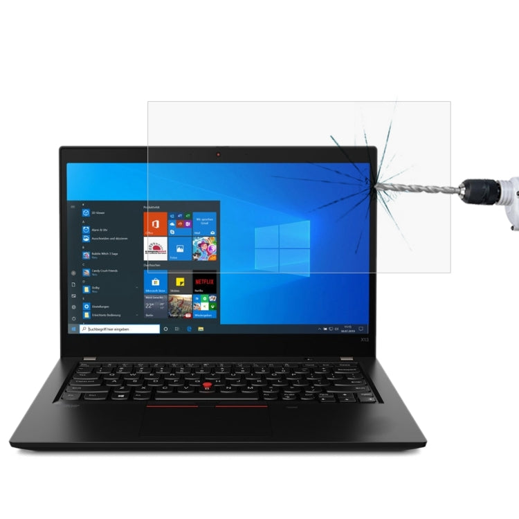 Laptop Screen HD Tempered Glass Protective Film, For ThinkPad L13 Yoga 13.3 inch, For ThinkPad New S2 13.3 inch, For ThinkPad S2 2020 13.3 inch, For ThinkPad S2 2021 13.3 inch, For ThinkPad S2 Yoga 2021 13.3 inch, For ThinkPad ThinkBook 13s 13 inch    ...