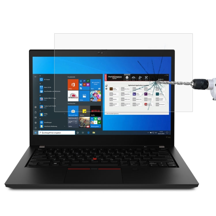 Laptop Screen HD Tempered Glass Protective Film For ThinkPad E14 14 inch 2022, For ThinkPad E14 14 inch 2022, For ThinkPad E14 Slim 14 inch, For ThinkPad E495 14 inch, For ThinkPad L14 14 inch, For ThinkPad L490 14 inch, For ThinkPad P14s 14 inch      ...