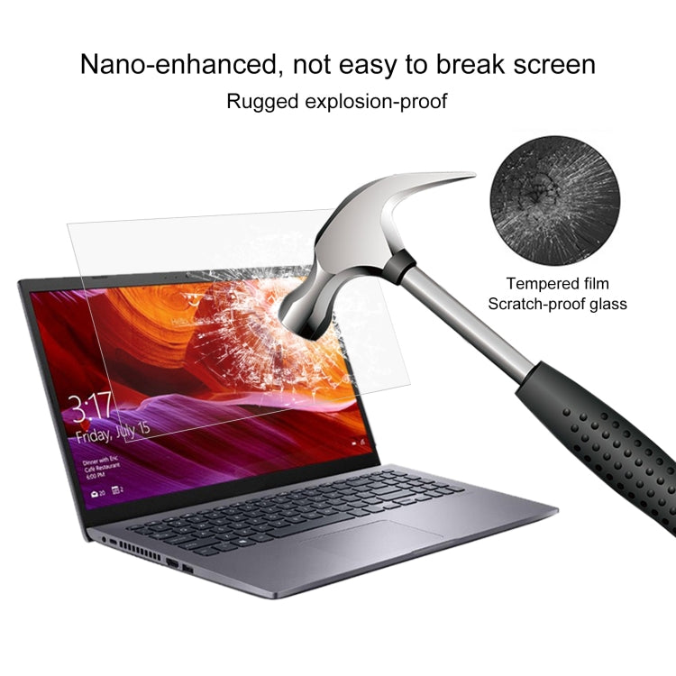 Laptop Screen HD Tempered Glass Protective Film, For Asus E406MA 14 inch, For Asus R421 14 inch, For Asus VivoBook14 14 inch, For Asus VivoBook14 F 14 inch, For Asus VivoBook14 X 14 inch, For Asus VivoBook14s 14 inch, For Asus Y406UA8250 14 inch