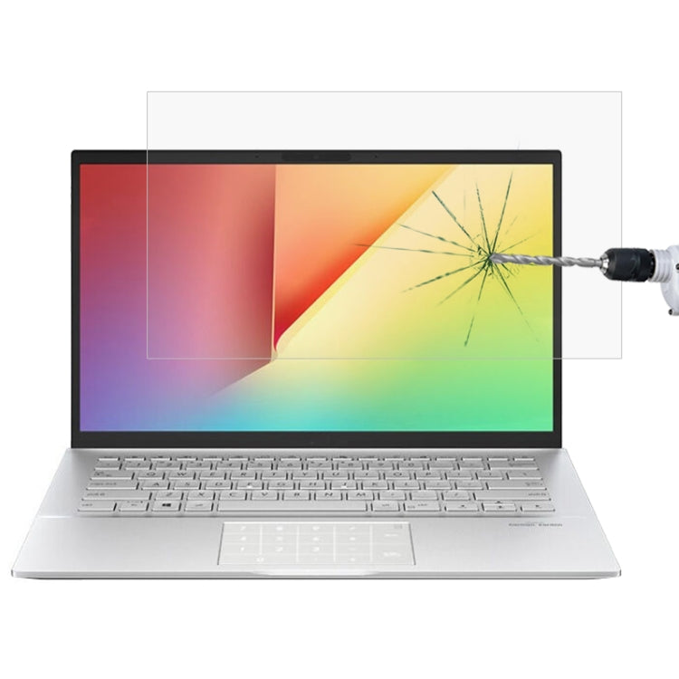 Laptop Screen HD Tempered Glass Protective Film, For Asus E406MA 14 inch, For Asus R421 14 inch, For Asus VivoBook14 14 inch, For Asus VivoBook14 F 14 inch, For Asus VivoBook14 X 14 inch, For Asus VivoBook14s 14 inch, For Asus Y406UA8250 14 inch