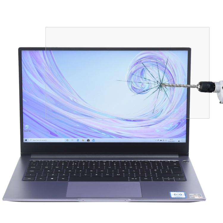 Laptop Screen HD Tempered Glass Protective Film, For Huawei MateBook 14 14 inch, For Huawei MateBook 14 2020 14 inch, For Huawei MateBook 14 2021 14 inch, For Huawei MateBook B3-410 14 inch, For Huawei MateBook B5-420 14 inch                           ...
