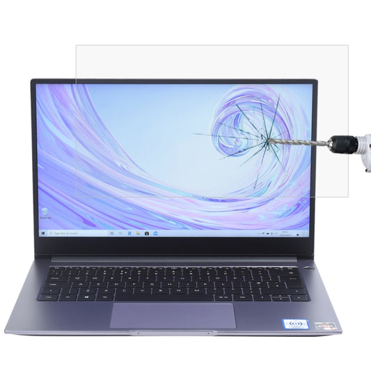 Laptop Screen HD Tempered Glass Protective Film, For Huawei MateBook 14 14 inch, For Huawei MateBook 14 2020 14 inch, For Huawei MateBook 14 2021 14 inch, For Huawei MateBook B3-410 14 inch, For Huawei MateBook B5-420 14 inch                           ...