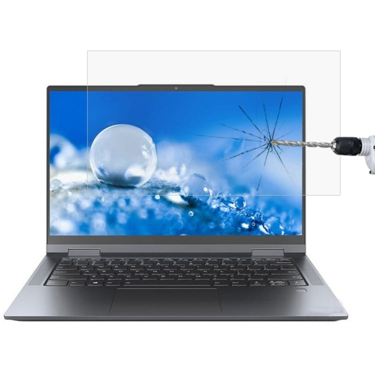 Laptop Screen HD Tempered Glass Protective Film, For Lenovo IdeaPad 4G 14 inch, For Lenovo IdeaPad 14s 14 inch, For Lenovo Ideapad S130-14IGM 14 inch, For Lenovo YOGA 5G, For Lenovo YOGA 14c 14 inch, For Lenovo YOGA 14s 14 inch                         ...