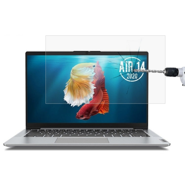 Laptop Screen HD Tempered Glass Protective Film, For Lenovo IdeaPad 4G 14 inch, For Lenovo IdeaPad 14s 14 inch, For Lenovo Ideapad S130-14IGM 14 inch, For Lenovo YOGA 5G, For Lenovo YOGA 14c 14 inch, For Lenovo YOGA 14s 14 inch                         ...