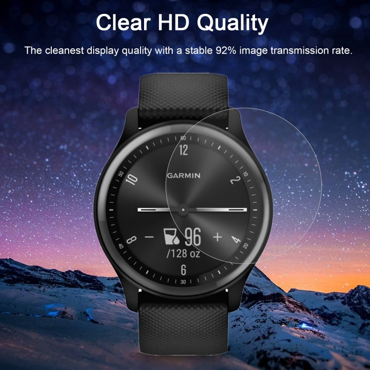 10 PCS 0.26mm 2.5D 9H Tempered Glass Film Screen Protector, For GarminMove Sport (20 PCS), For Garmin Epix (10 PCS), For Garmin Fenix 7S (10 PCS)