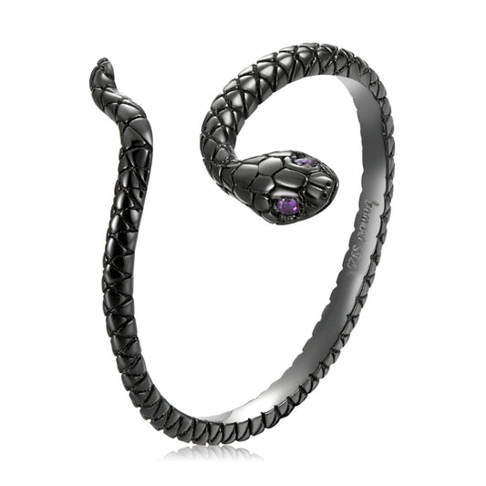 S925 Sterling Silver Mysterious Snake Women Ring