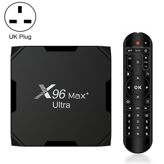 H96 Max+ Ultra 4GB+32GB Amlogic S905X4 8K Smart TV BOX Android 11.0 Media Player, 4GB+32GB, UK Plug, 4GB+32GB, US Plug, 4GB+32GB, EU Plug, 4GB+32GB, AU Plug