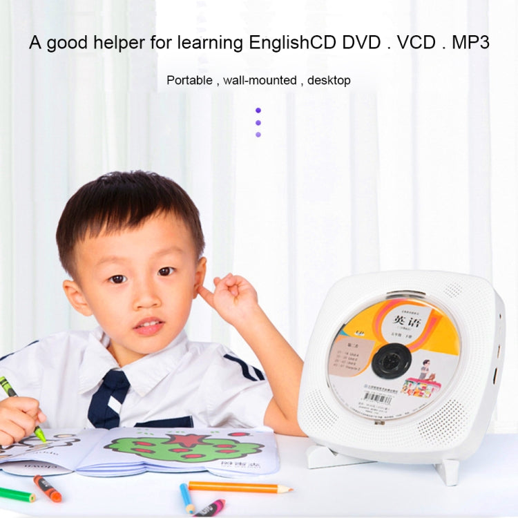 Kecag KC-609 Wall Mounted Home DVD Player Bluetooth CD Player, DVD/CD+Connectable TV  + Plug-In Version, CD Version+ Not Connected to TV+ Plug-In Version, CD Version +Not Connected to TV + Charging Version, CD Version +                                 ...