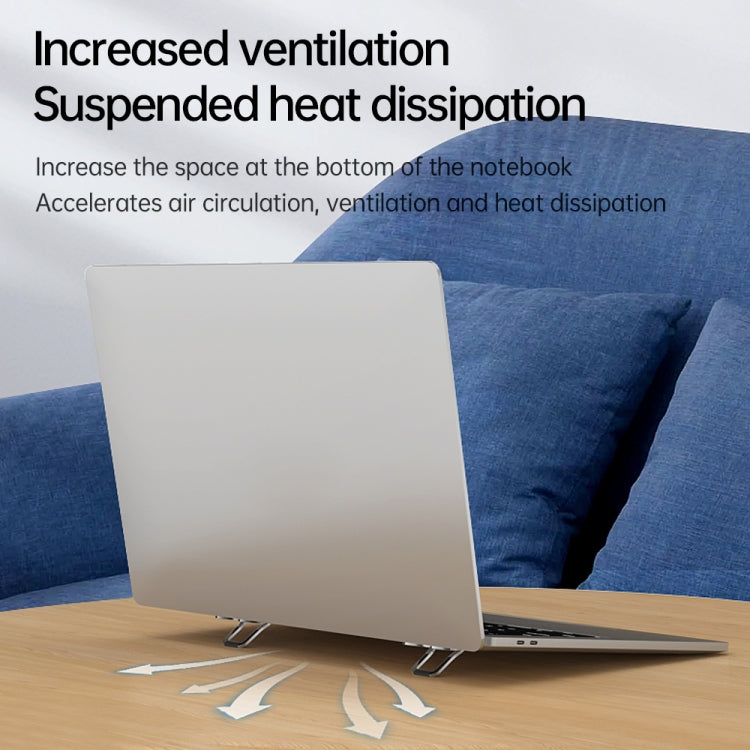2 PCS Metal Foldable Laptop Stand Bracket