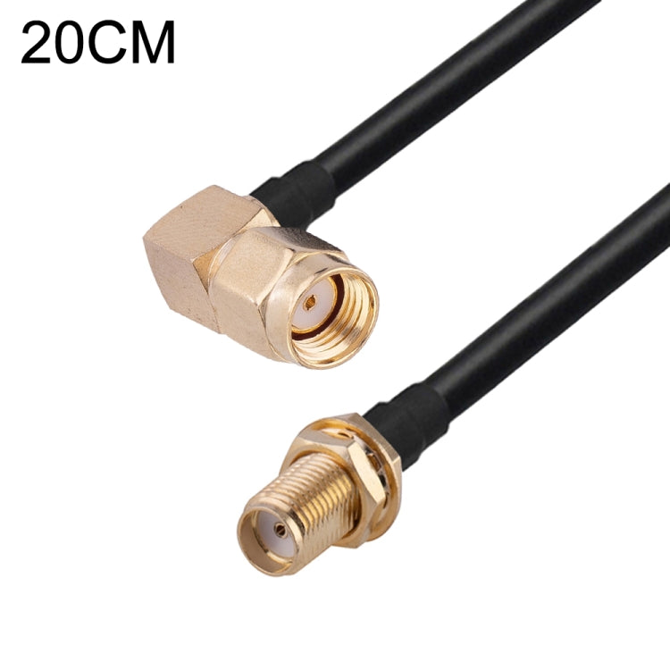 RG174 RF Coaxial Adapter Cable, Length: 20cm, 20cm RP-SMA Male to RP-SMA Female, 20cm RP-SMA Male to RP-SMA Male, 20cm RP-SMA Male to SMA Female, 20cm RP-SMA Male to SMA Male, 20cm SMA Male to SMA Female, 20cm SMA Male to RP-SMA Female                 ...