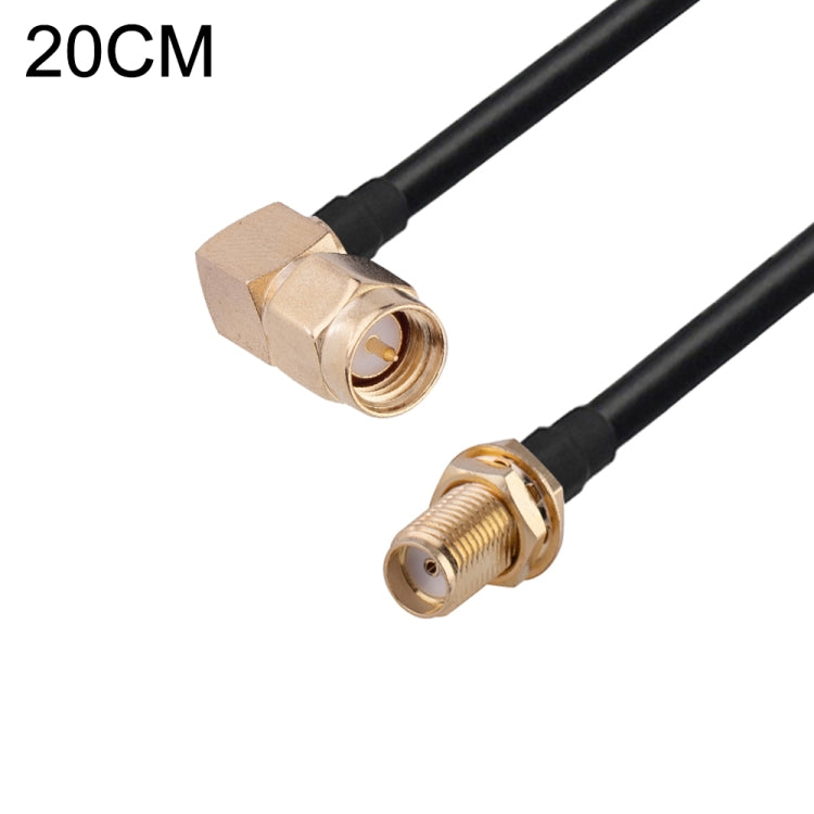 RG174 RF Coaxial Adapter Cable, Length: 20cm, 20cm RP-SMA Male to RP-SMA Female, 20cm RP-SMA Male to RP-SMA Male, 20cm RP-SMA Male to SMA Female, 20cm RP-SMA Male to SMA Male, 20cm SMA Male to SMA Female, 20cm SMA Male to RP-SMA Female                 ...