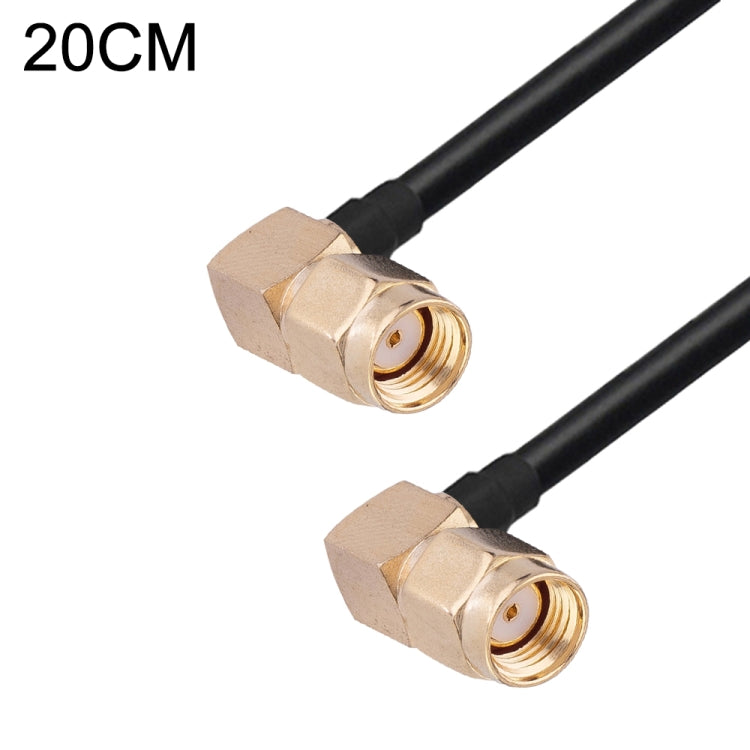 RG174 RF Coaxial Adapter Cable, Length: 20cm, 20cm RP-SMA Male to RP-SMA Female, 20cm RP-SMA Male to RP-SMA Male, 20cm RP-SMA Male to SMA Female, 20cm RP-SMA Male to SMA Male, 20cm SMA Male to SMA Female, 20cm SMA Male to RP-SMA Female                 ...