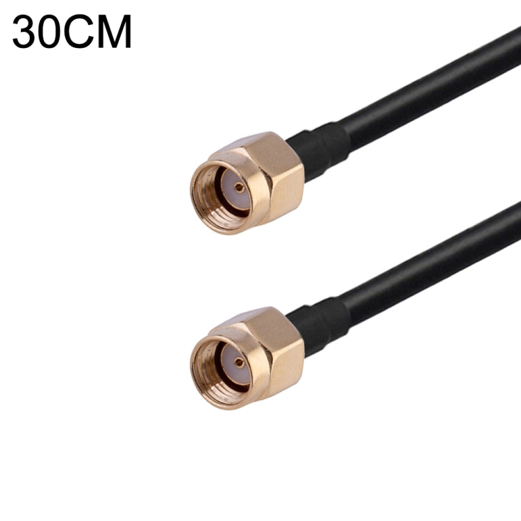 RG174 RF Coaxial Adapter Cable, Length: 30cm, 30cm RP-SMA Male to RP-SMA Female, 30cm RP-SMA Male to RP-SMA Male, 30cm RP-SMA Male to SMA Female, 30cm RP-SMA Male to SMA Male, 30cm SMA Male to SMA Female, 30cm SMA Male to RP-SMA Female                 ...