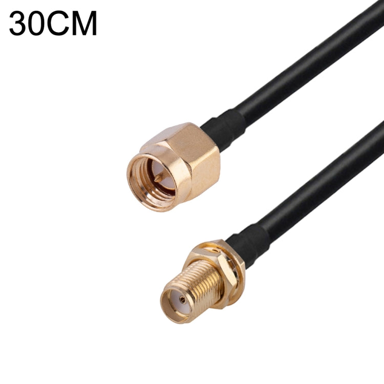 RG174 RF Coaxial Adapter Cable, Length: 30cm, 30cm RP-SMA Male to RP-SMA Female, 30cm RP-SMA Male to RP-SMA Male, 30cm RP-SMA Male to SMA Female, 30cm RP-SMA Male to SMA Male, 30cm SMA Male to SMA Female, 30cm SMA Male to RP-SMA Female                 ...