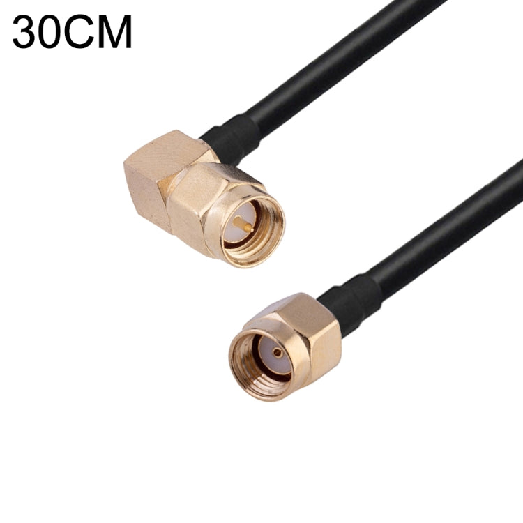 RG174 RF Coaxial Adapter Cable, Length: 30cm, 30cm RP-SMA Male to RP-SMA Female, 30cm RP-SMA Male to RP-SMA Male, 30cm RP-SMA Male to SMA Female, 30cm RP-SMA Male to SMA Male, 30cm SMA Male to SMA Female, 30cm SMA Male to RP-SMA Female                 ...
