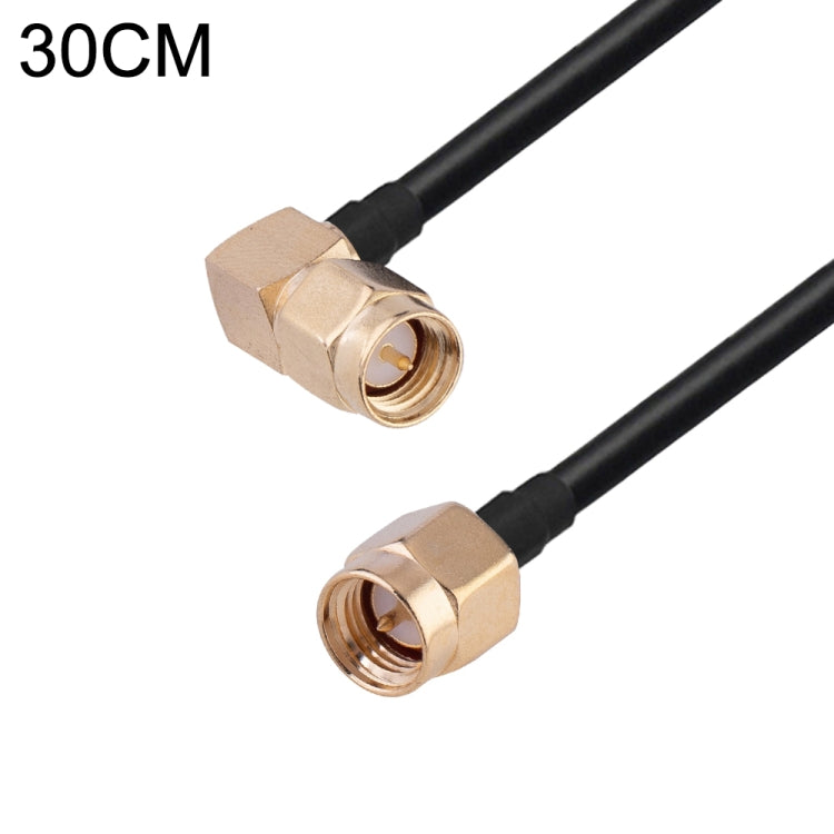 RG174 RF Coaxial Adapter Cable, Length: 30cm, 30cm RP-SMA Male to RP-SMA Female, 30cm RP-SMA Male to RP-SMA Male, 30cm RP-SMA Male to SMA Female, 30cm RP-SMA Male to SMA Male, 30cm SMA Male to SMA Female, 30cm SMA Male to RP-SMA Female                 ...