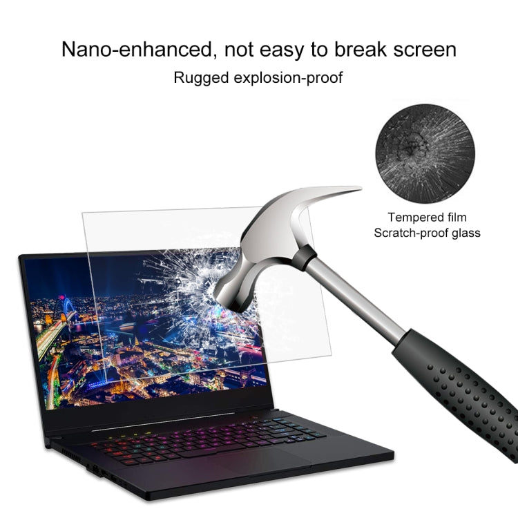 Laptop Screen HD Tempered Glass Protective Film, For ASUS ROG Strix G 15.6 inch, For ASUS ROG Strix Hero II 15.6 inch, For ASUS ROG ZEPHYRUS (GX501) 15.6 inch, For ASUS ROG ZEPHYRUS (M15) 15.6 inch, For ASUS ROG Zephyrus M (GM501) 15.6 inch            ...