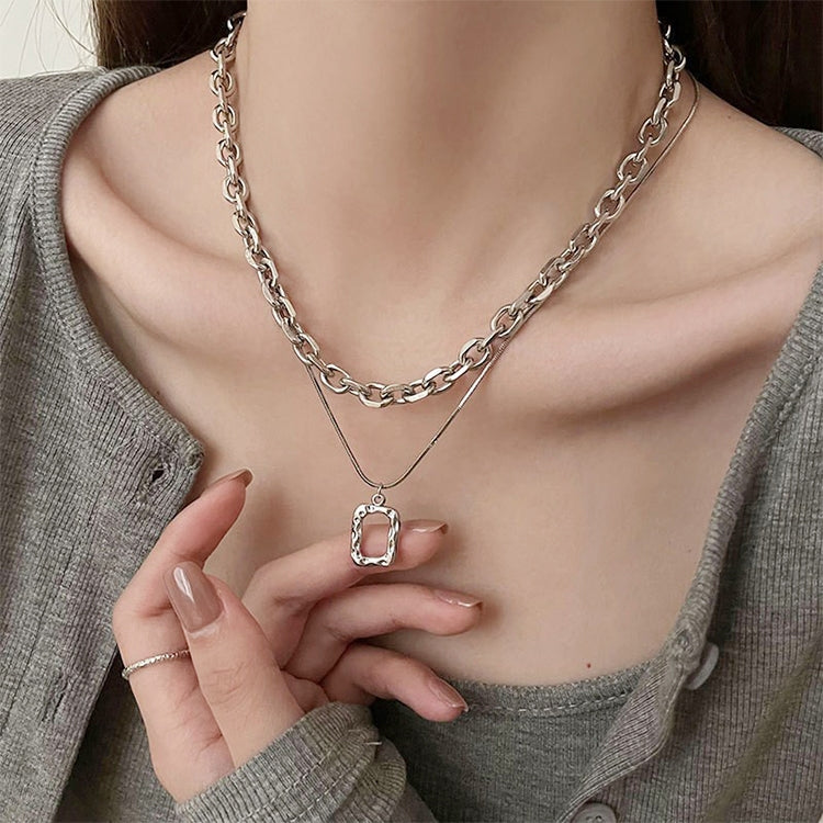 Ladies Alphabet Versatile Titanium Steel Necklace Twist Chain, XL2001, XL1951, XL1400, XL1437, XL2010, XL1505, XL1839, XL1864, XL1502, XL1570, XL1170, XL1459, XL1788, XL1780, XL1946, XL1089, XL1958, XL1983, XL1941, XL1944, XL1090, XL1114, XL1791, XL179...