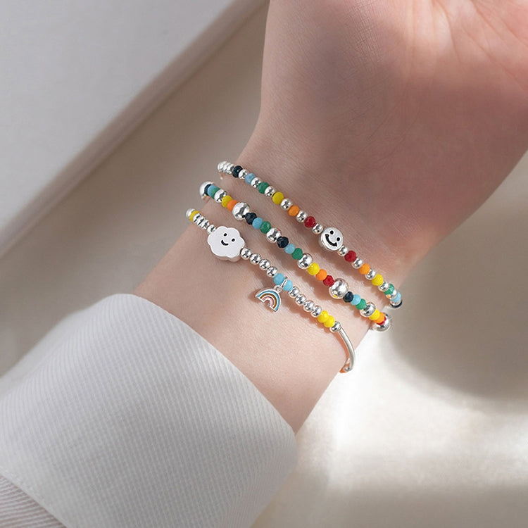 Sterling Silver Gypsophila Beanie Ladies Bracelet, Specification:SL0004, SL0004, SL0153, SL0543, SL0490, SL0654, SL0661, SL0754, SL0700, XL0140, JL0004 Anklet