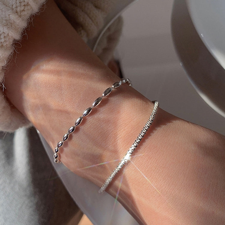 Sterling Silver Gypsophila Beanie Ladies Bracelet, Specification:SL0004, SL0004, SL0153, SL0543, SL0490, SL0654, SL0661, SL0754, SL0700, XL0140, JL0004 Anklet