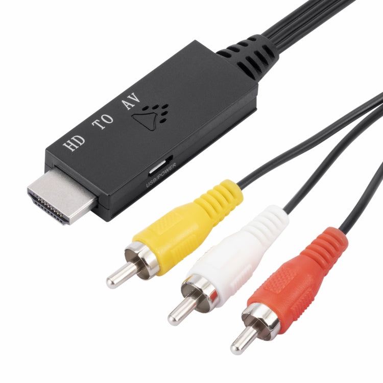 HDMI to AV 1080P HD Converter, Length: 1m