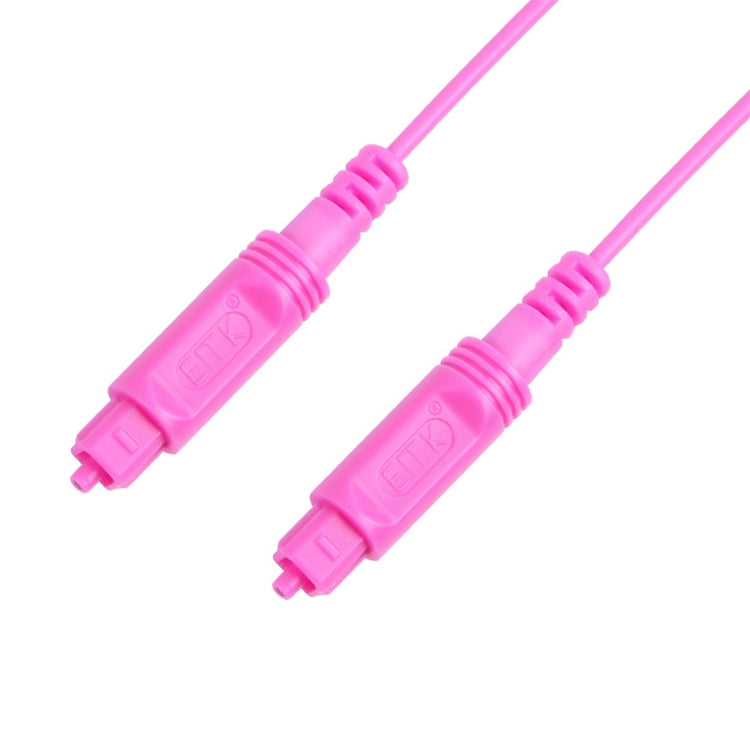 EMK Digital Audio Optical Fiber Cable Plastic Speaker Balance Cable, 2m, 15m, 30m, 1.5m, 20m, 3m, 1m