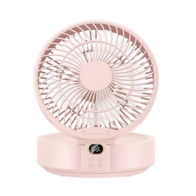 WSK302 4000mAh Swivel Head Wall Mounted Fan with Night Light