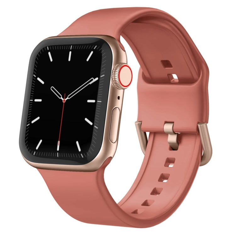 Pin Buckle Silicone Watch Band, For Apple Watch Series 10 46mm, For Apple Watch Series 10 42mm, For Apple Watch SE 2023 44mm