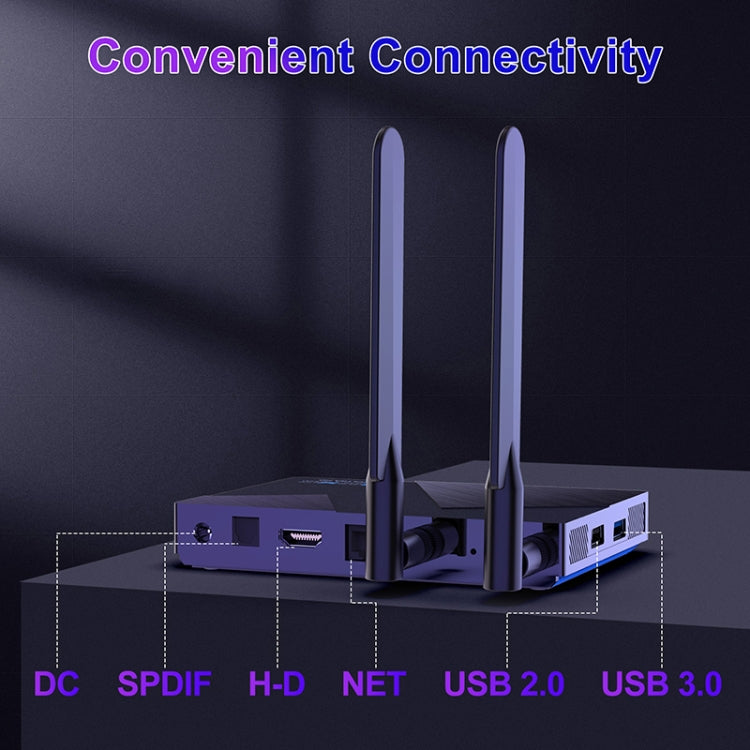 H96 Max V58 Android 12.0 Smart TV Box, Quad-core Cortex-A76 and Quad-core Cortex-A55, 4GB+32GB, 8GB+64GB