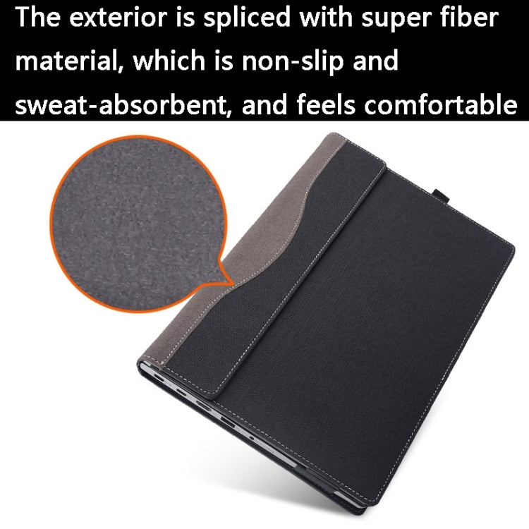 Laptop Leather Shockproof Protective Case, For Lenovo ThinkPad E15 Gen 2