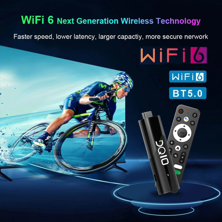 LEMFO DQ10 Allwinner H618 Quad Core ARM Cortex A53 8K HD Android TV Stick, 2GB+16GB, 4GB+32GB
