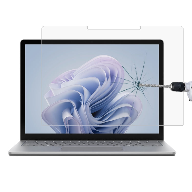 9H 0.3mm Explosion-proof Tempered Glass Film, For Microsoft Surface Laptop 13 inch, For Microsoft Surface Laptop 7 15 inch, For Microsoft Surface Laptop 7 13.8, For Microsoft Surface Laptop 6 15, For Microsoft Surface Laptop 6 13.5