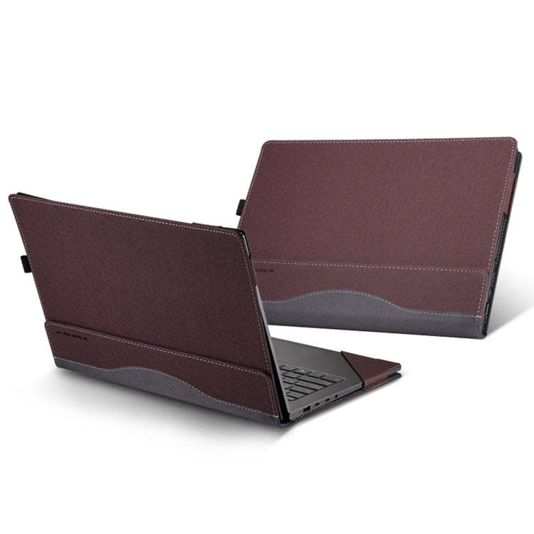 Leather Laptop Shockproof Protective Case, For HP OmniBook 7 Flip 16 inch 16-au, For HP EliteBook 860 / 865 G11 16 inch, For HP EliteBook 865 G10 / G9 16 inch, For HP Pavilion Book Pro 16 16 inch 16-ab, For HP Envy X360 16 inch 16-ac                   ...