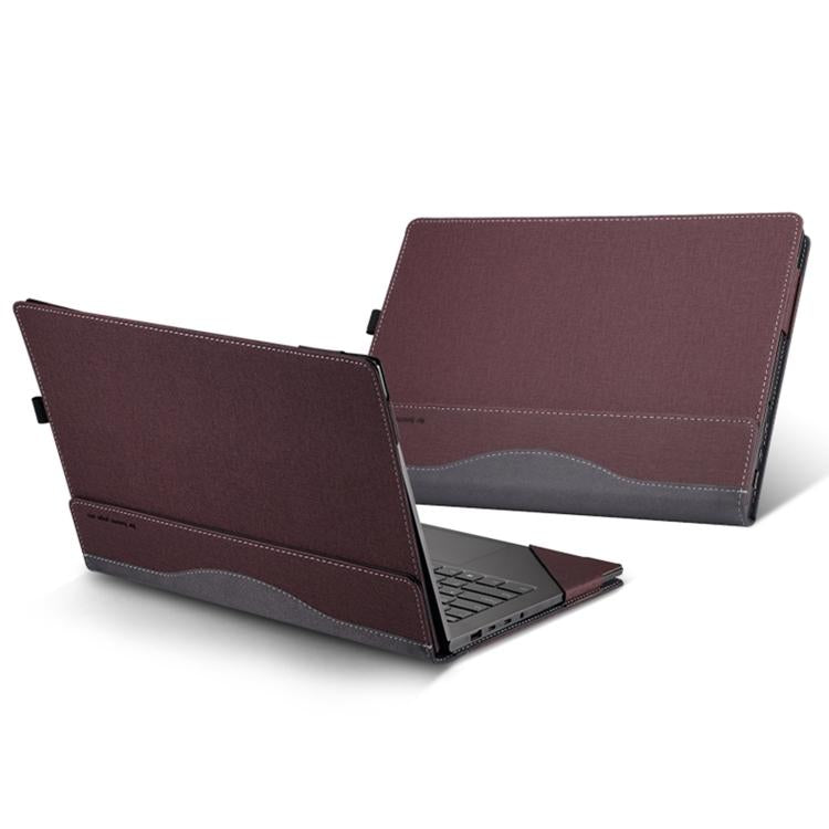 Leather Laptop Shockproof Protective Case, For ASUS ROG Zephyrus G16 GU605 / GA605, For ASUS Vivobook S 16 OLED S5606 / M5606, For ASUS Vivobook S 15 OLED S5506 / M5506, For Asus VivoBook 16 X1605 / M1605 / D1603, For Asus Zenbook 14X UX5401Z / UX5400 ...